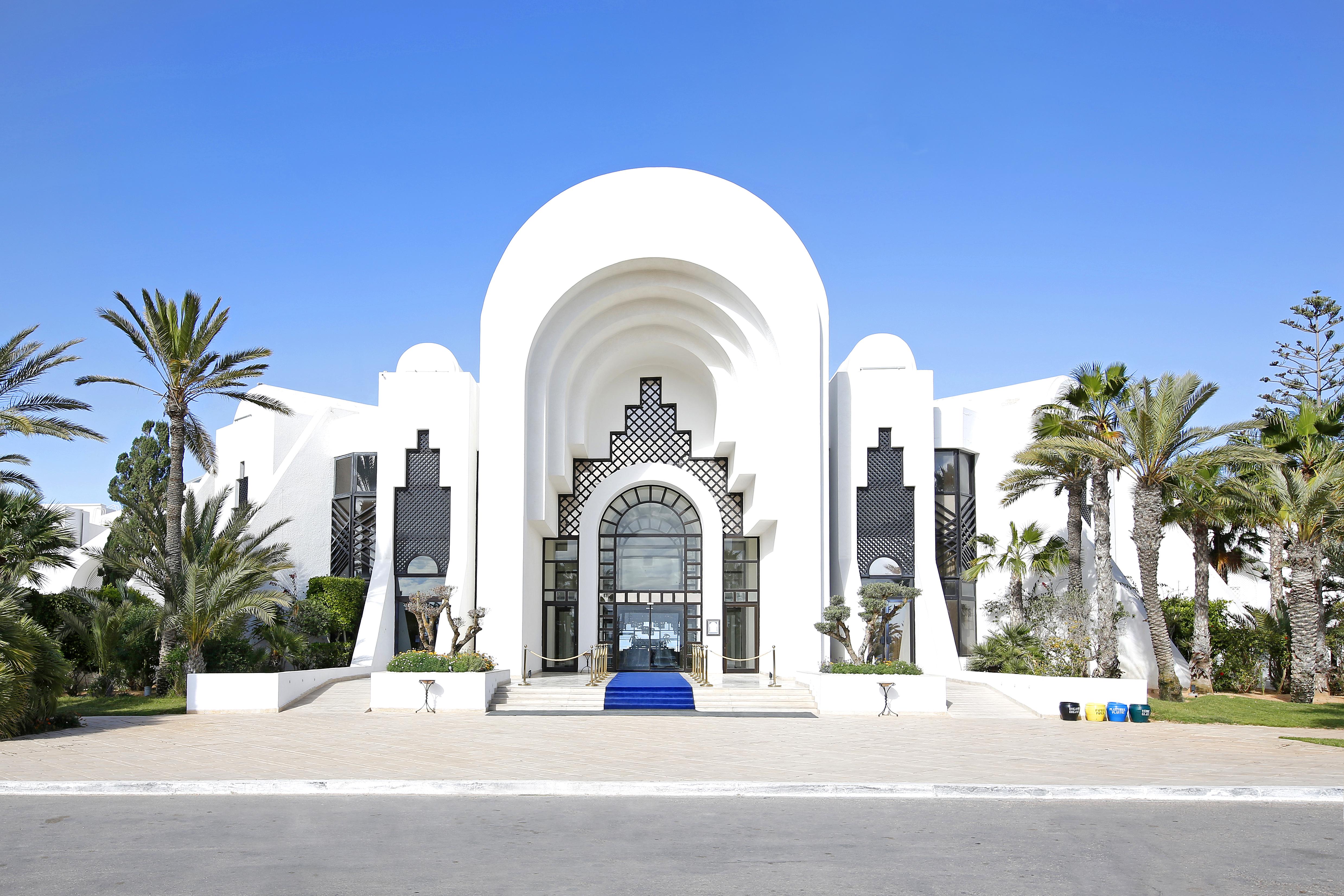 Radisson Blu Palace Resort & Thalasso, Djerba Mezraia Exterior foto The main entrance of the hotel